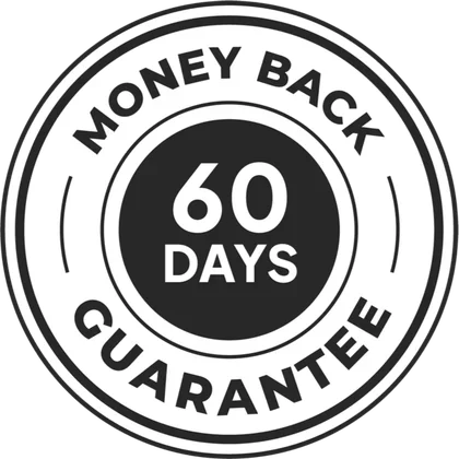 Gelagen 60-day money-back guarantee seal